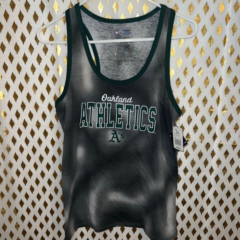 NWT Oakland athletics A’s tank top baseball shirt size M